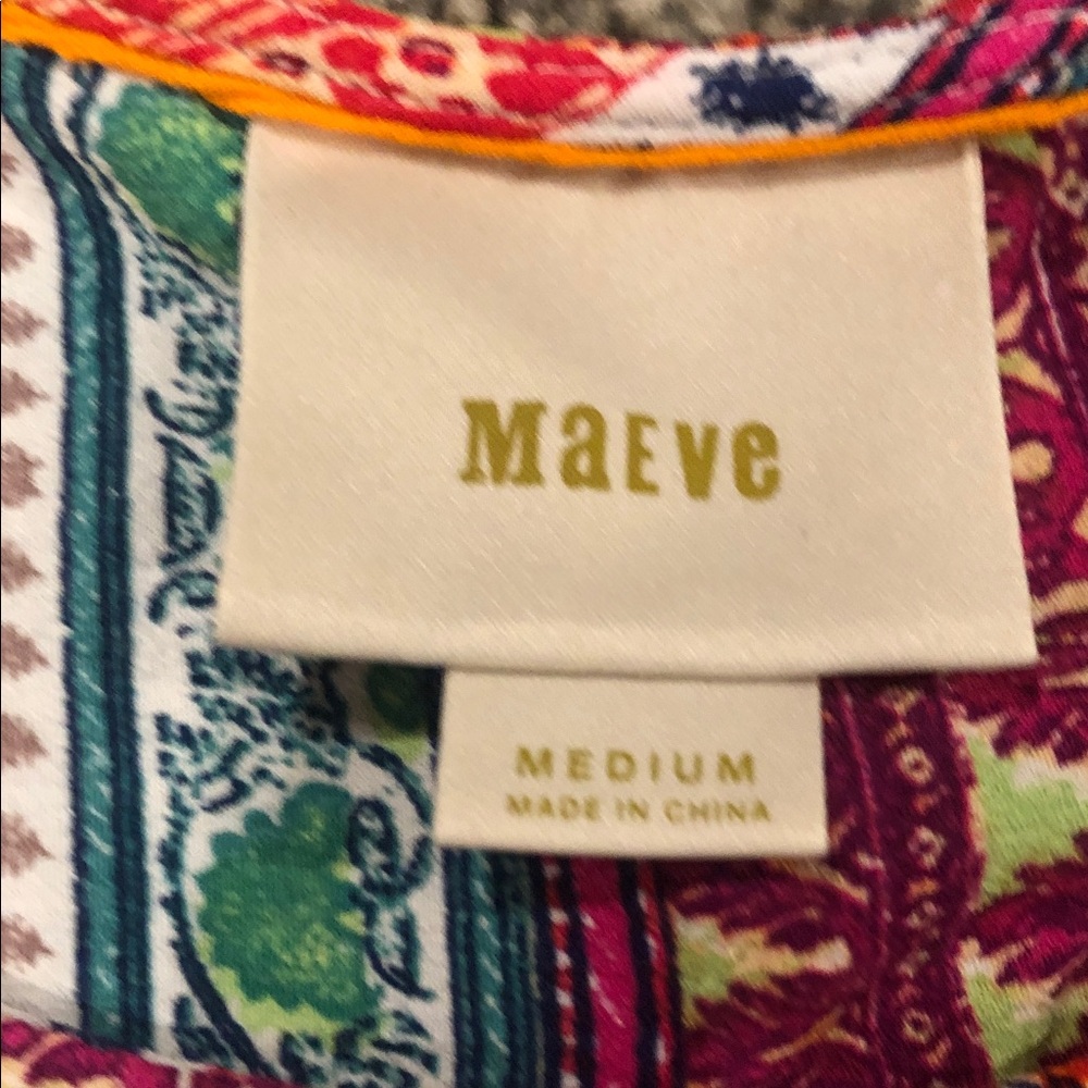Maeve Multicolor Patterned Top - Picture 2 of 2